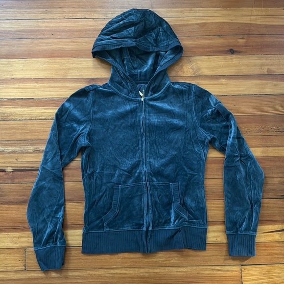 Victoria’s Secret Velour Zip Hoodie - Picture 1 of 3